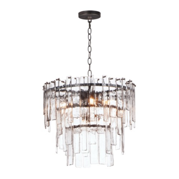 Maxim Lighting Warren 9-Light Pendant - 120V - Dark Bronze