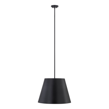 Z-Lite Lilly 24" 1-Light Pendant - 120V - Matte Black