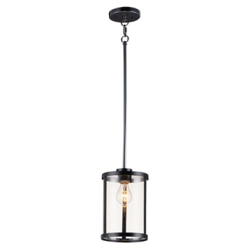 Maxim Lighting Sentinel 1-Light Mini Pendant - 120V - Black