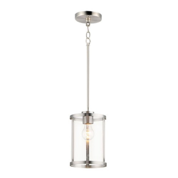 Maxim Lighting Sentinel 1-Light Mini Pendant - 120V - Satin Nickel