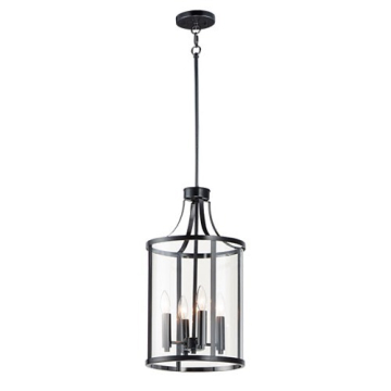 Maxim Lighting Sentinel 4-Light Pendant - 120V - Black