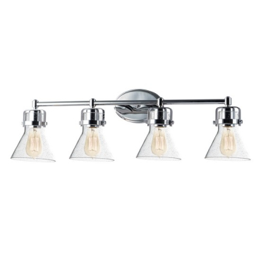 Maxim Lighting Seafarer 4-Light Bath Vanity Light - 120V - Polished Chrome