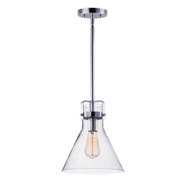 Maxim Lighting Seafarer 10" 1-Light Pendant - 120V - Polished Chrome
