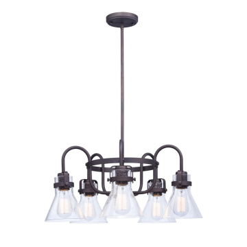Maxim Lighting Seafarer 5-Light Chandelier - 120V - Oil Rubbed Bronze