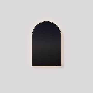 Oxygen Lighting Avior Arch 32" x 44" LED Lighted Mirror - CCT Tunable - 120V - Brushed Brass