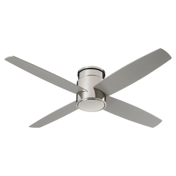 Oxygen Lighting Oslo Hugger 52" Ceiling Fan - 120V - Polished Nickel