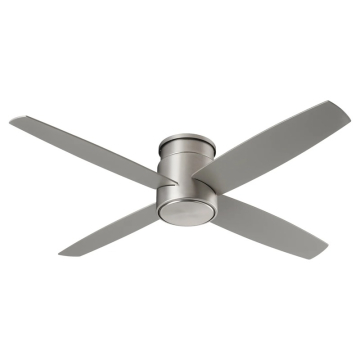 Oxygen Lighting Oslo Hugger 52" Ceiling Fan - 120V - Satin Nickel