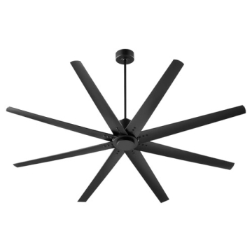 Oxygen Lighting Fleet 72" Ceiling Fan - 120V - Black