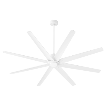 Oxygen Lighting Fleet 72" Ceiling Fan - 120V - White