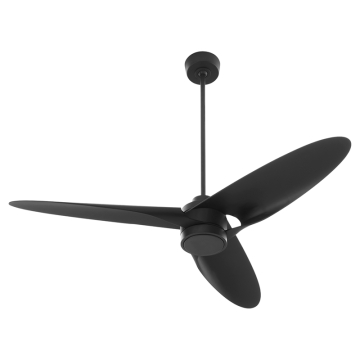 Oxygen Lighting Xega 60" Ceiling Fan - CCT Selectable - 120V - Black
