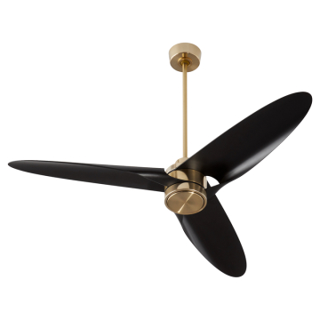 Oxygen Lighting Xega 60" Ceiling Fan - CCT Selectable - 120V - Aged Brass