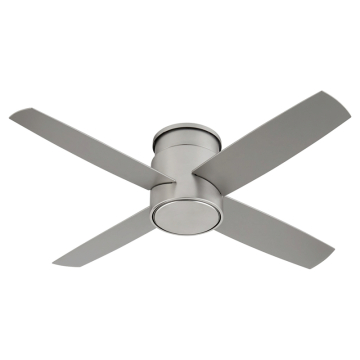 Oxygen Lighting Oslo 44" Hugger Ceiling Fan - 120V - Satin Nickel
