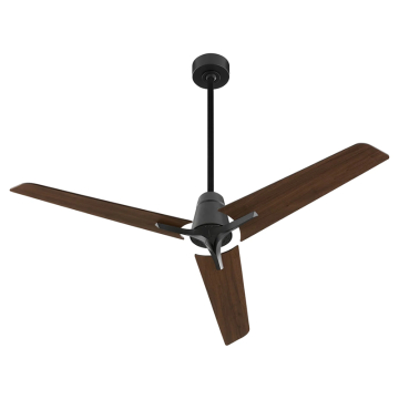 Oxygen Lighting Halcyon 56" Ceiling Fan - 120V - Black