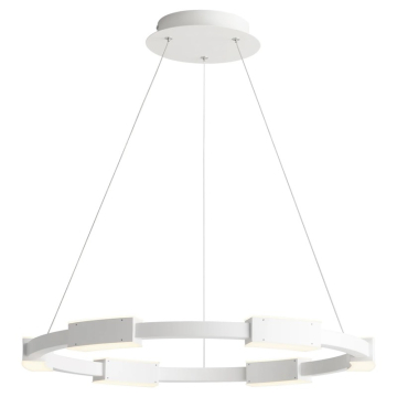 Oxygen Lighting Dieter 24" LED Pendant - 3000K - 120V - White
