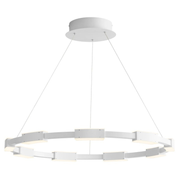 Oxygen Lighting Dieter 32" LED Pendant - 3000K - 120V - White