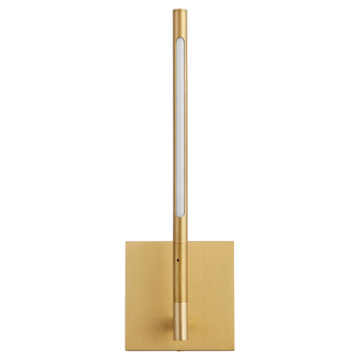 Oxygen Lighting Palillos LED Wall Sconce - CCT Selectable - 120-277V - Aged Brass