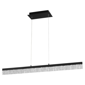 Oxygen Lighting Landon LED Linear Pendant - CCT Selectable - 120V - Black