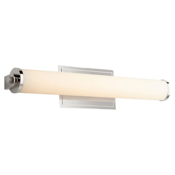 Oxygen Lighting Tempus 19" LED Vanity Light - 3000K - 120V - Polished Nickel