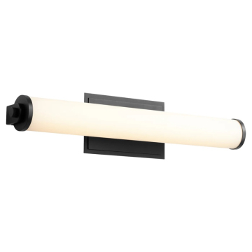 Oxygen Lighting Tempus 24" LED Vanity Light - 3000K - 120V - Black