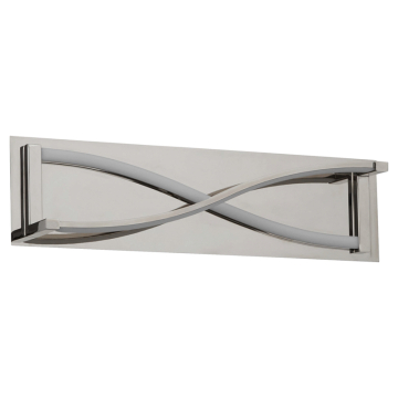 Oxygen Lighting Hyperion 22" Vanity Light - CCT Selectable - 120-277V - Polished Nickel