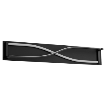 Oxygen Lighting Hyperion 34" Vanity Light - CCT Selectable - 120-277V - Black