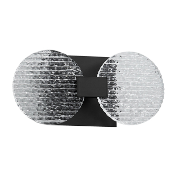 Oxygen Lighting Axiom 2-Light LED Wall Sconce - CCT Selectable - 120-277V - Black