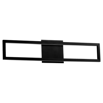 Oxygen Lighting Xanni 25" LED Vanity - CCT Selectable - 120-277V - Black