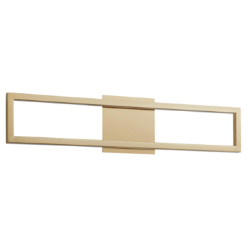 Oxygen Lighting Xanni 25" LED Vanity - CCT Selectable - 120-277V - Aged Brass