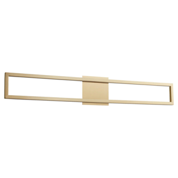 Oxygen Lighting Xanni 36" LED Vanity - CCT Selectable - 120-277V - Aged Brass