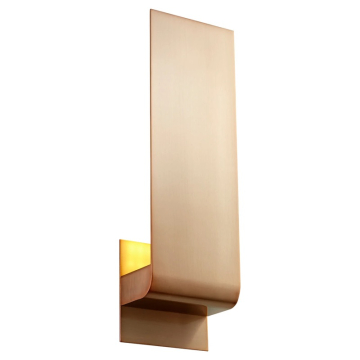 Oxygen Lighting Halo 18" LED Wall Sconce - 3000K - 120-277V - Satin Copper