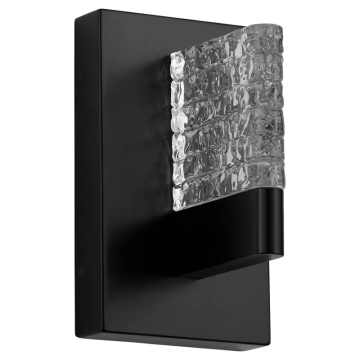 Oxygen Lighting Gamma 1-Light LED Wall Sconce - CCT Selectable - 120-277V - Black