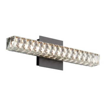 Oxygen Lighting Elan 20" LED Vanity Light - CCT Selectable - 120V - Black