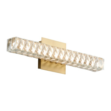 Oxygen Lighting Elan 20" LED Vanity Light - CCT Selectable - 120V - Aged Brass