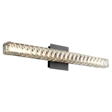 Oxygen Lighting Elan 30" LED Vanity Light - CCT Selectable - 120V - Black