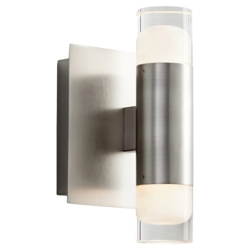 Oxygen Lighting Alarum LED Wall Sconce - 3000K - 120V - Satin Nickel