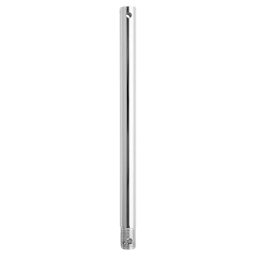Oxygen Lighting 12" Fan Downrod - Polished Nickel