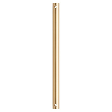 Oxygen Lighting 12" Fan Downrod - Aged Brass