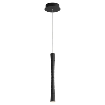 Oxygen Lighting Sabre LED Pendant - CCT Selectable - 120V - Black