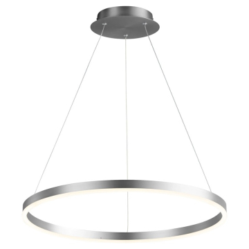 Oxygen Lighting Circulo 24" LED Pendant - 3000K - 120V - Satin Nickel