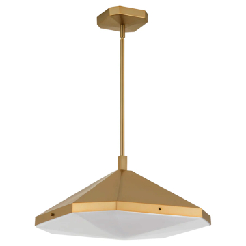 Oxygen Lighting Tempe LED Pendant - CCT Selectable - 120-277V - Brushed Bronze