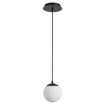 Oxygen Lighting Luna LED Pendant - 6" - 2700K - 120-277V - Black