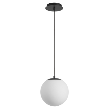 Oxygen Lighting Luna LED Pendant - 10" - 3500K - 120-277V - Black