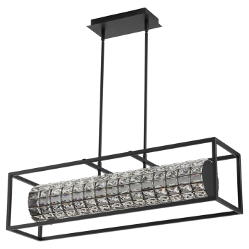 Oxygen Lighting Elan 36" LED Linear Pendant - CCT Selectable - 120-277V - Black