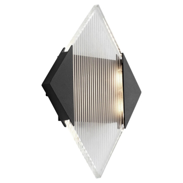 Oxygen Lighting Nova LED Outdoor Wall Sconce - 3000K - 120V - Black