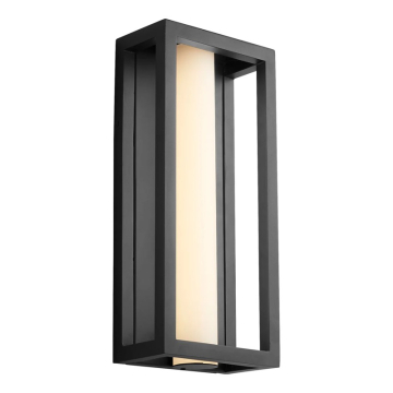 Oxygen Lighting Aperto LED Outdoor Wall Sconce - 3000K - 120V - Black
