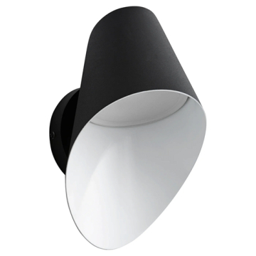Oxygen Lighting Lottie LED Exterior Wall Sconce - 3000K - 120V - Black
