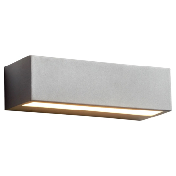 Oxygen Lighting Maia 10" LED Outdoor Wall Sconce - 3000K - 120-277V - Grey