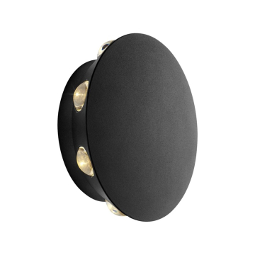 Oxygen Lighting Rickie LED Outdoor Wall Sconce - 3000K - 120-277V - Black