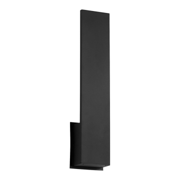 Oxygen Lighting Icon LED Outdoor Wall Sconce - CCT Selectable - 120-277V - Black