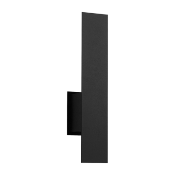 Oxygen Lighting Reflex LED Outdoor Wall Sconce - CCT Selectable - 120-277V - Black